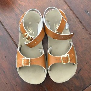Tan Saltwater Sandals
